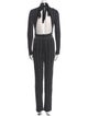 Antonino Valenti Striped Mock Neck Jumpsuit