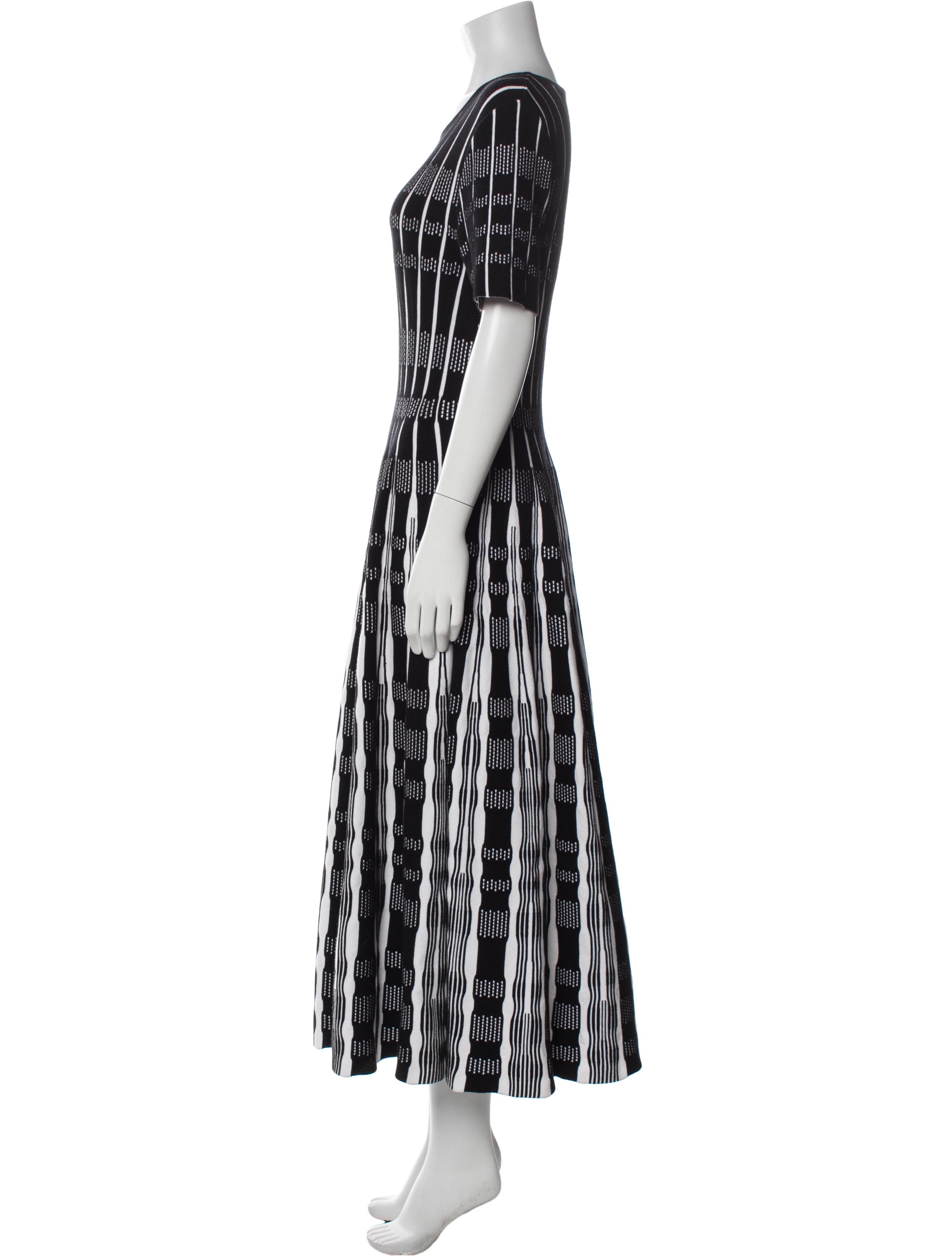Antonino Valenti Striped Long Dress