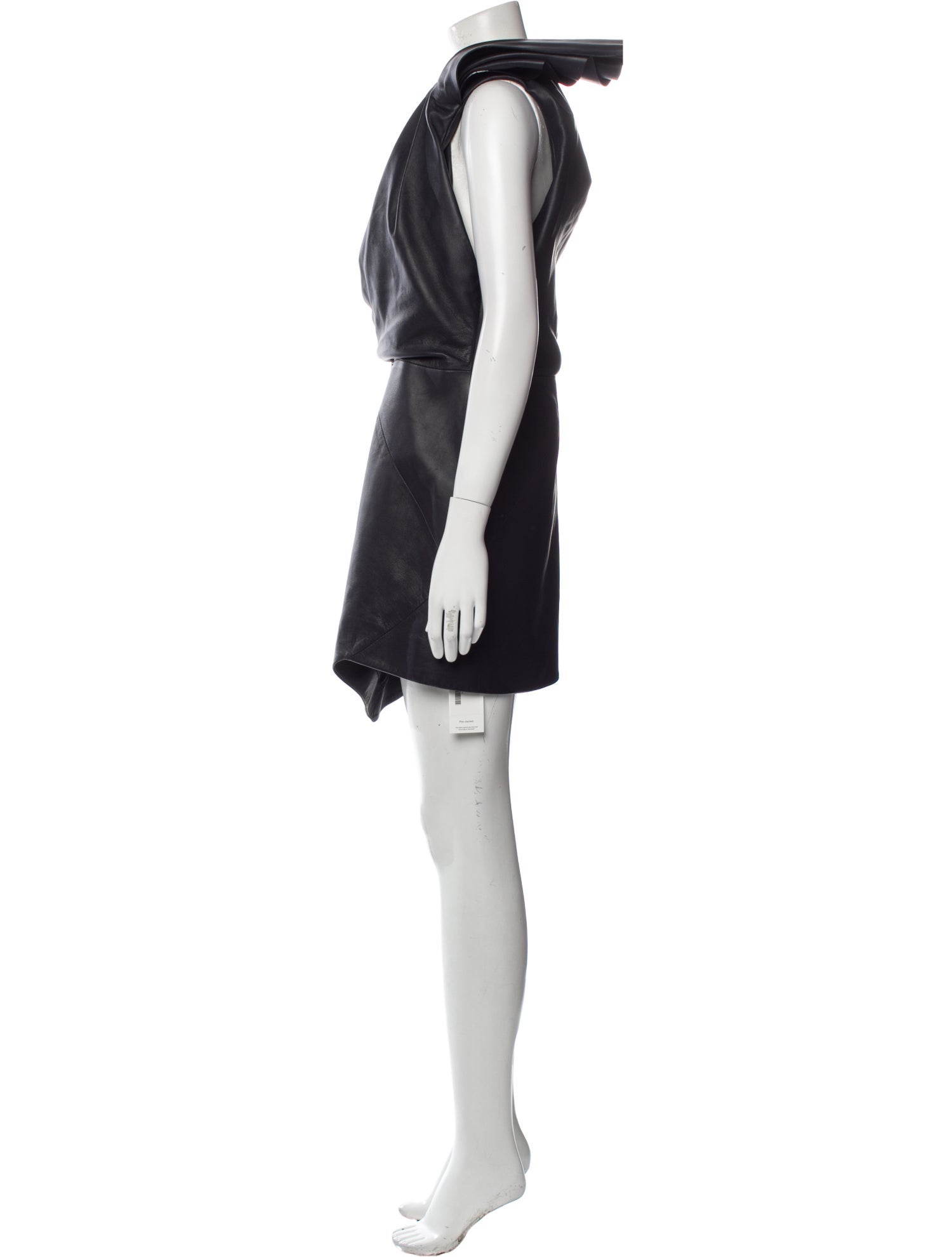 Alexandre Vauthier Lambskin Mini Dress