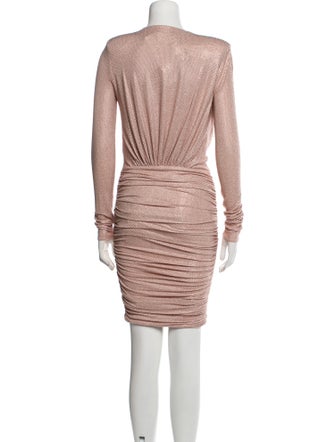Alexandre Vauthier V-Neck Mini Dress