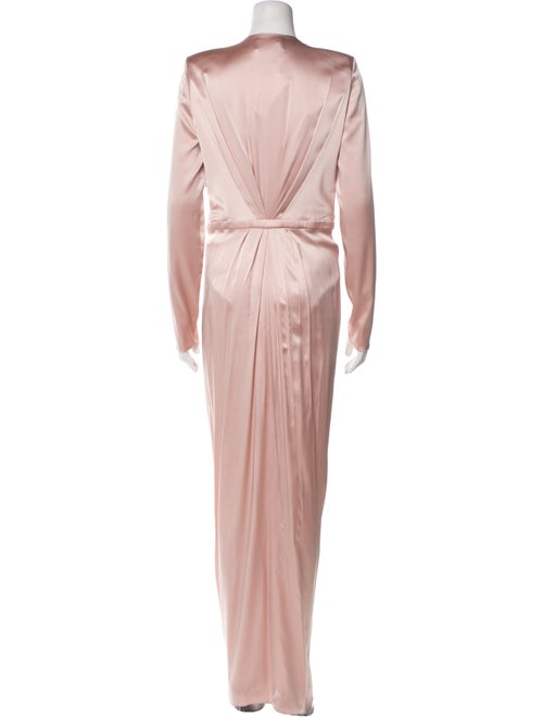 Alexandre Vauthier Silk Long Dress