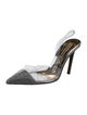 Alexandre Vauthier PVC Crystal Embellishments Slingback Pumps