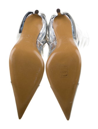 Alexandre Vauthier Patent Leather Lace-Up Boots