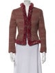 Alexandre Vauthier Virgin Wool Tweed Pattern Jacket