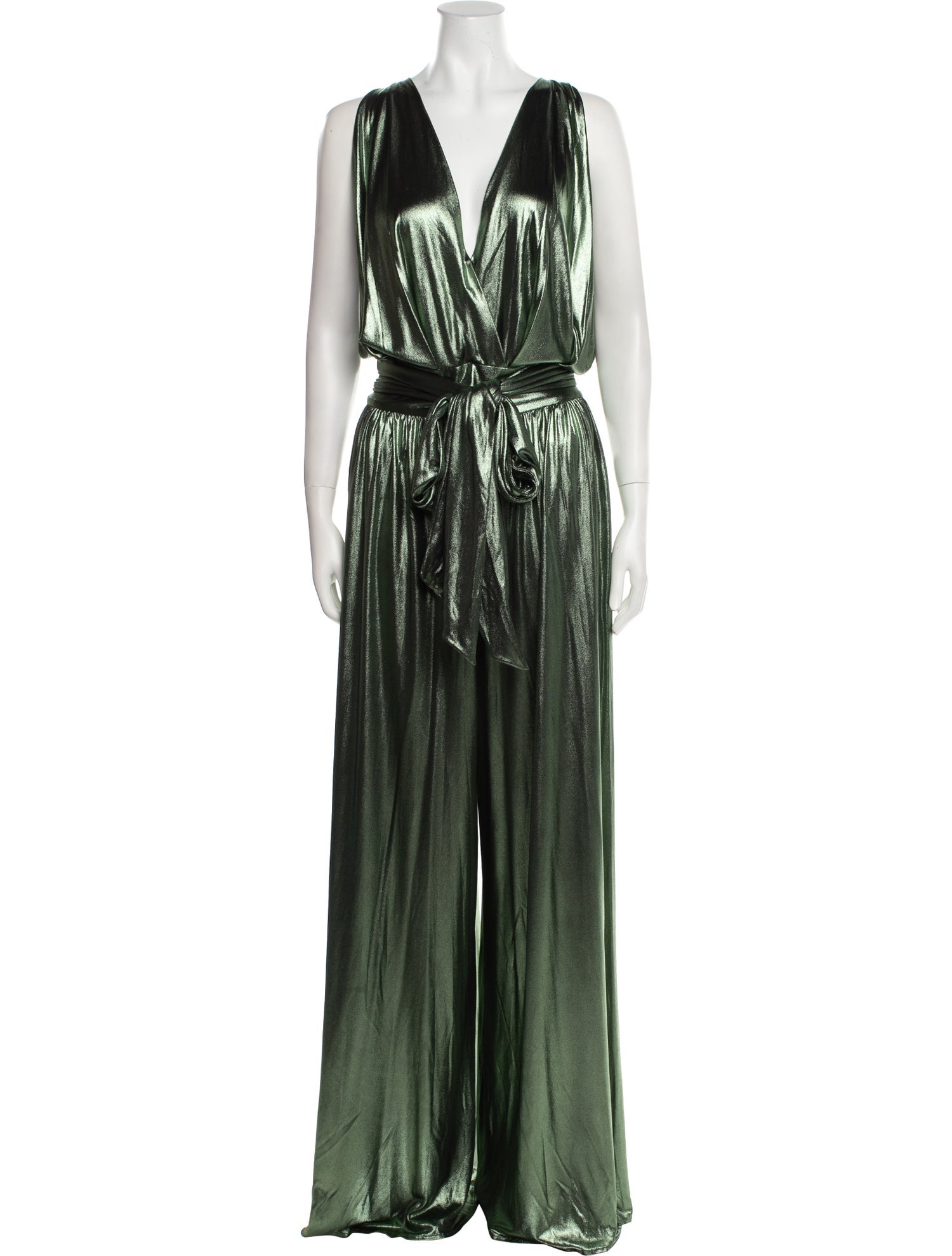 Alexandre Vauthier V-Neck Jumpsuit