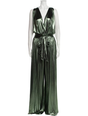 Alexandre Vauthier V-Neck Jumpsuit