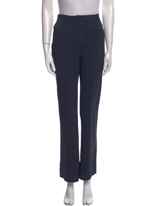 Alexandre Vauthier Polka Dot Print Wide Leg Pants