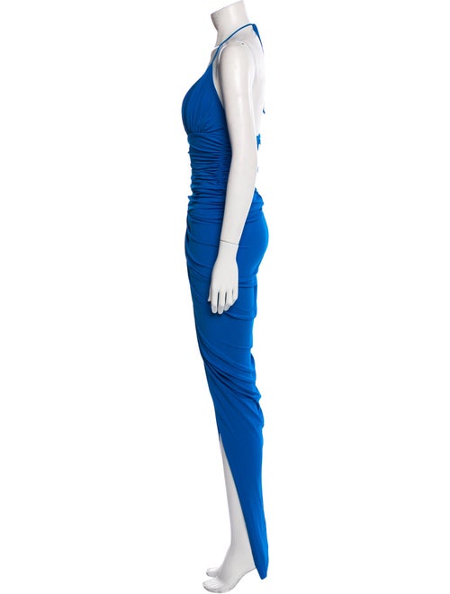 Alexandre Vauthier Halterneck Long Dress