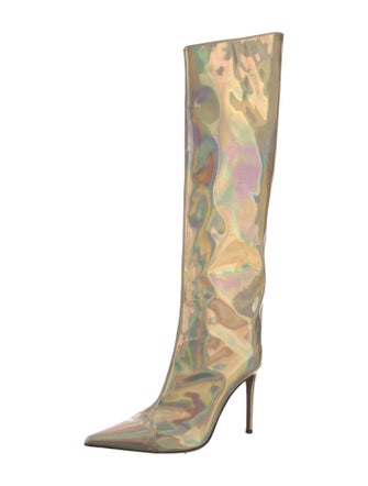 Alexandre Vauthier Patent Leather Boots