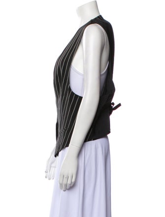 Alexandre Vauthier Striped Vest