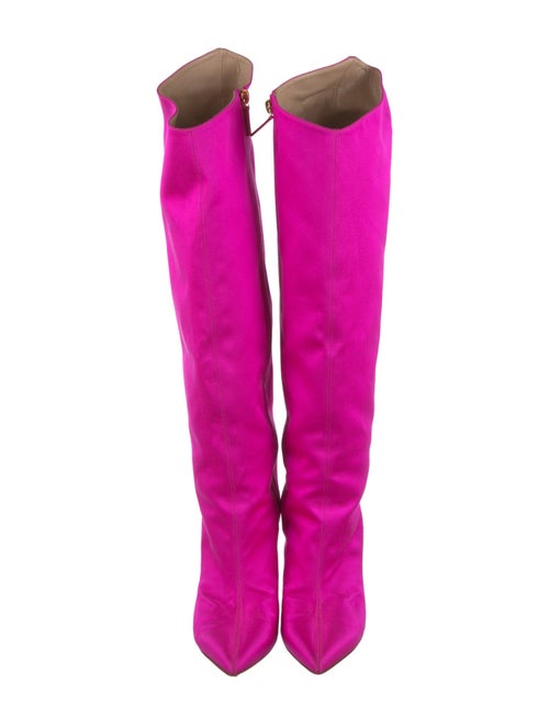 Alexandre Vauthier Satin Boots