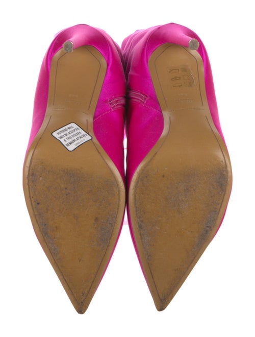 Alexandre Vauthier Satin Boots