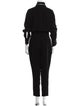 Alexandre Vauthier Mock Neck Jumpsuit