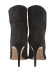 Alexandre Vauthier Suede Plaid Print Boots