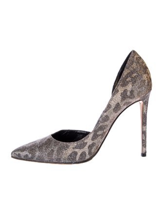Alexandre Vauthier Alexandre Vauthier cloth leopard heels Animal Print D'Orsay Pumps