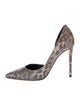Alexandre Vauthier Alexandre Vauthier cloth leopard heels Animal Print D'Orsay Pumps