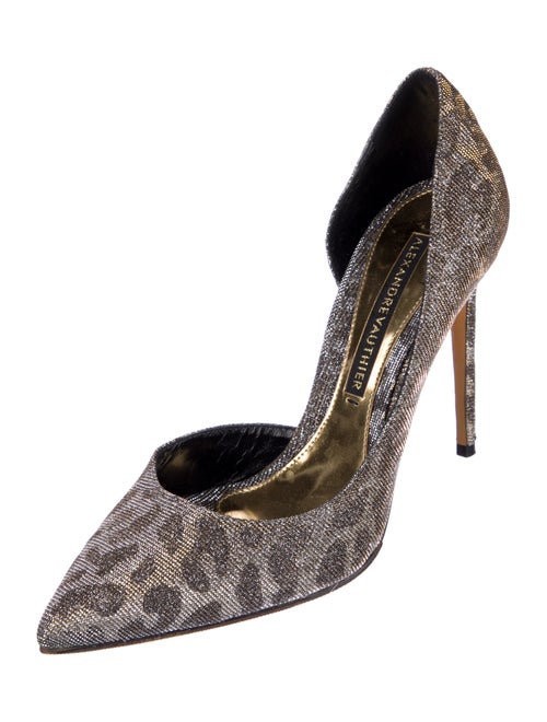 Alexandre Vauthier Alexandre Vauthier cloth leopard heels Animal Print D'Orsay Pumps