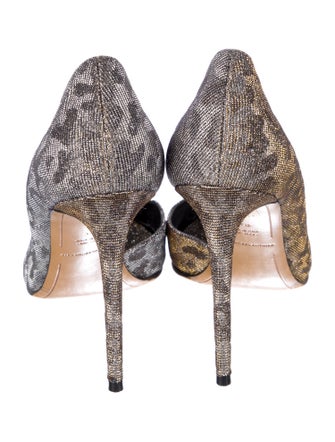 Alexandre Vauthier Alexandre Vauthier cloth leopard heels Animal Print D'Orsay Pumps