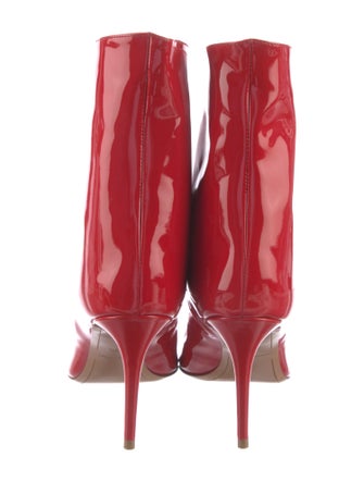 Alexandre Vauthier Patent Leather Western Boots