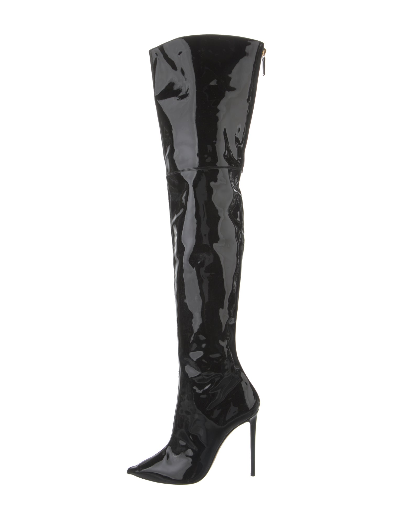Alexandre Vauthier Patent Leather Boots