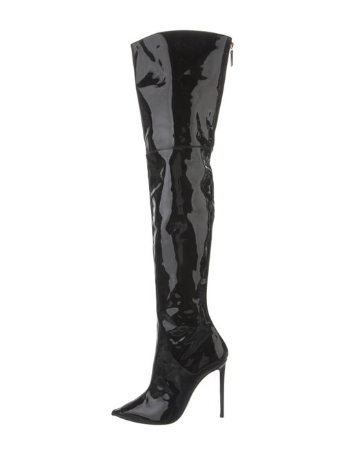 Alexandre Vauthier Patent Leather Boots
