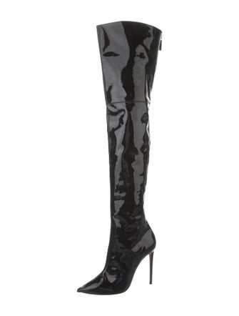 Alexandre Vauthier Patent Leather Boots