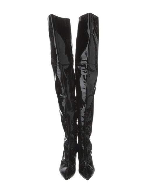 Alexandre Vauthier Patent Leather Boots