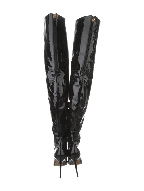 Alexandre Vauthier Patent Leather Boots