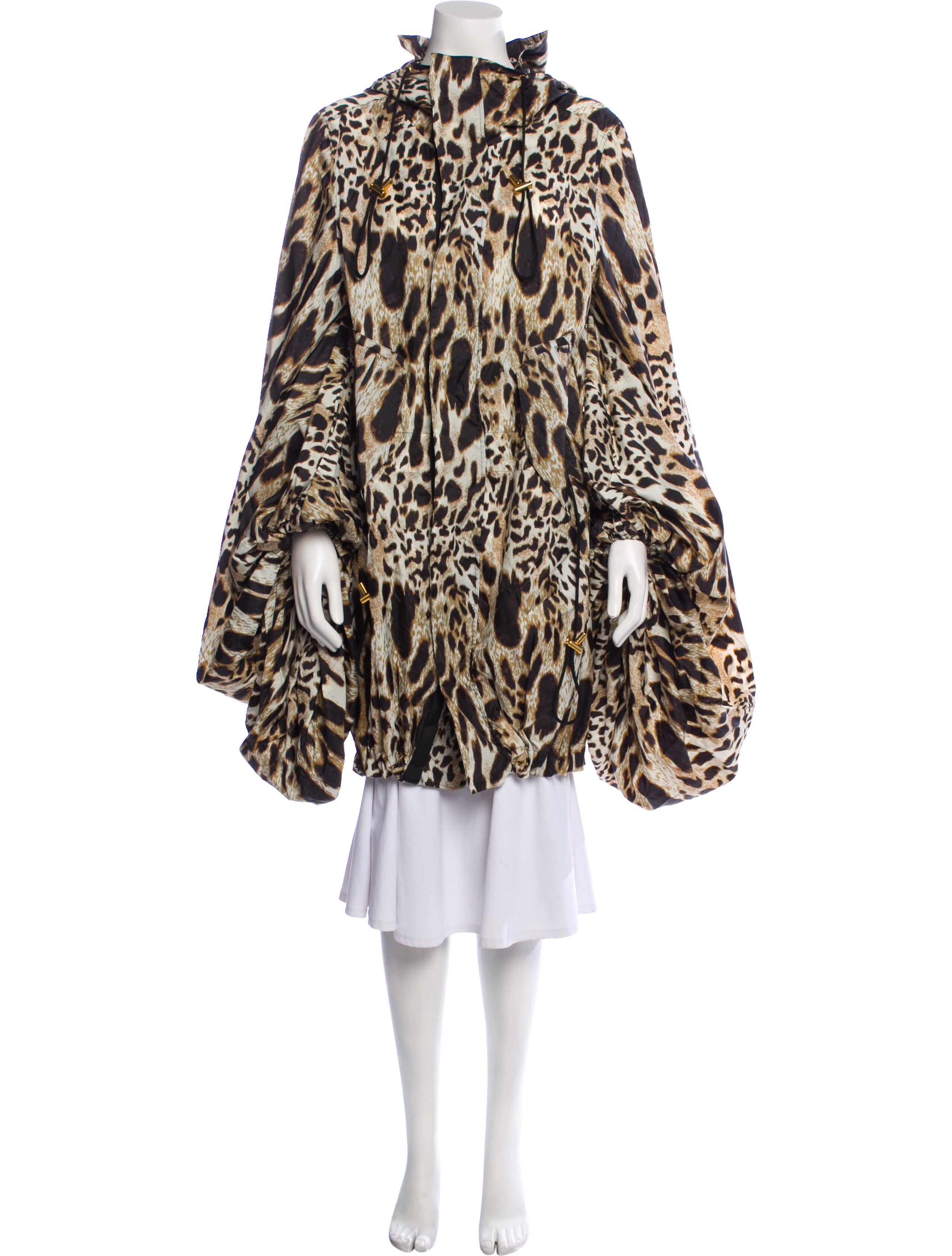Alexandre Vauthier Animal Print Coat w/ Tags