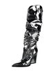 Alexandre Vauthier Patent Leather Lace-Up Boots