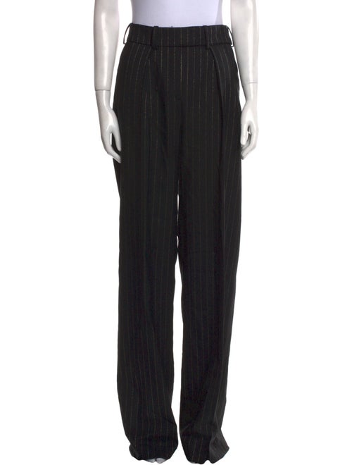 Alexandre Vauthier Wool Wide Leg Pants