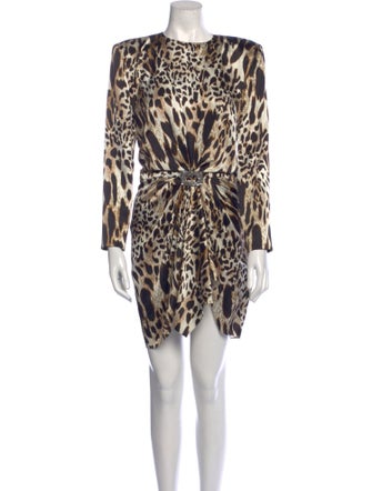 Alexandre Vauthier Silk Mini Dress