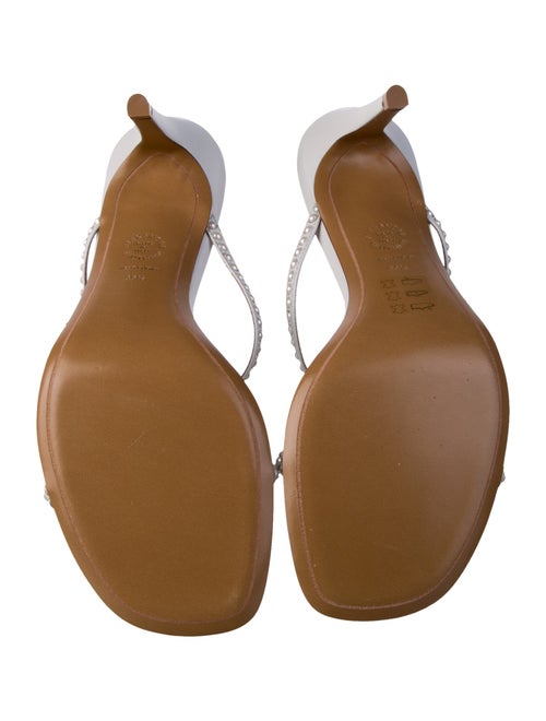 Alexandre Vauthier Leather Beaded Accents