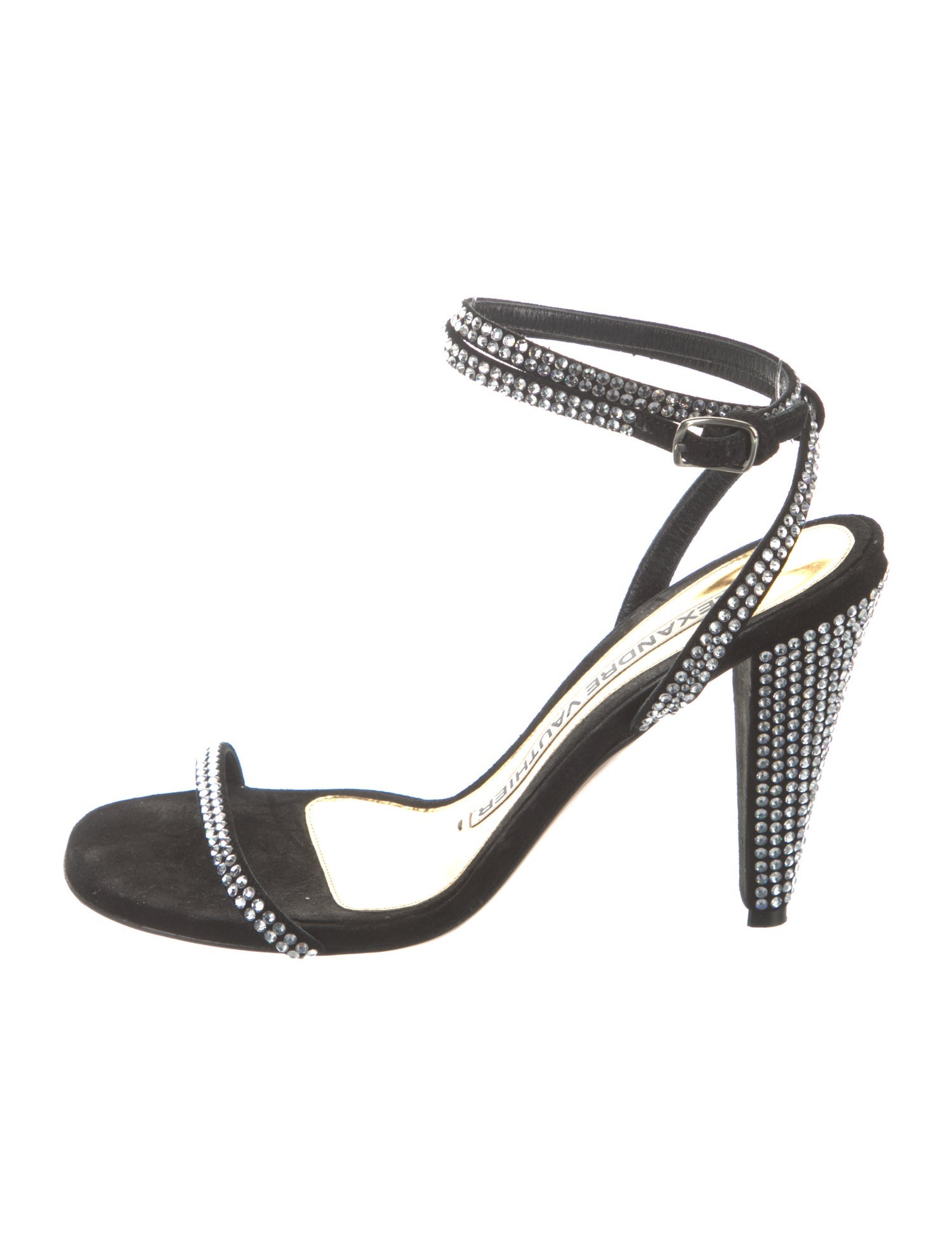Alexandre Vauthier Crystal Crystal Embellishments Sandals