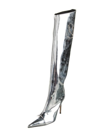 Alexandre Vauthier Patent Leather Rain Boots