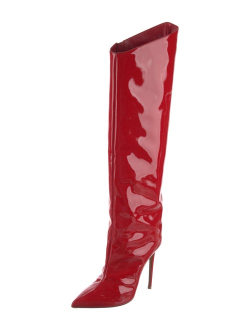 Alexandre Vauthier Patent Leather Boots