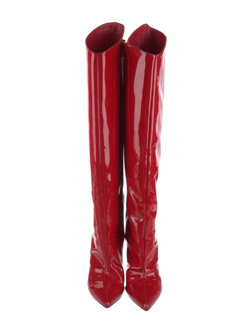 Alexandre Vauthier Patent Leather Boots