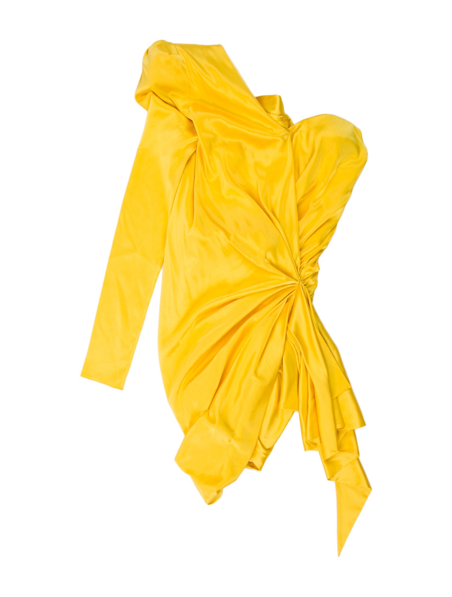 Alexandre Vauthier Silk Mini Dress