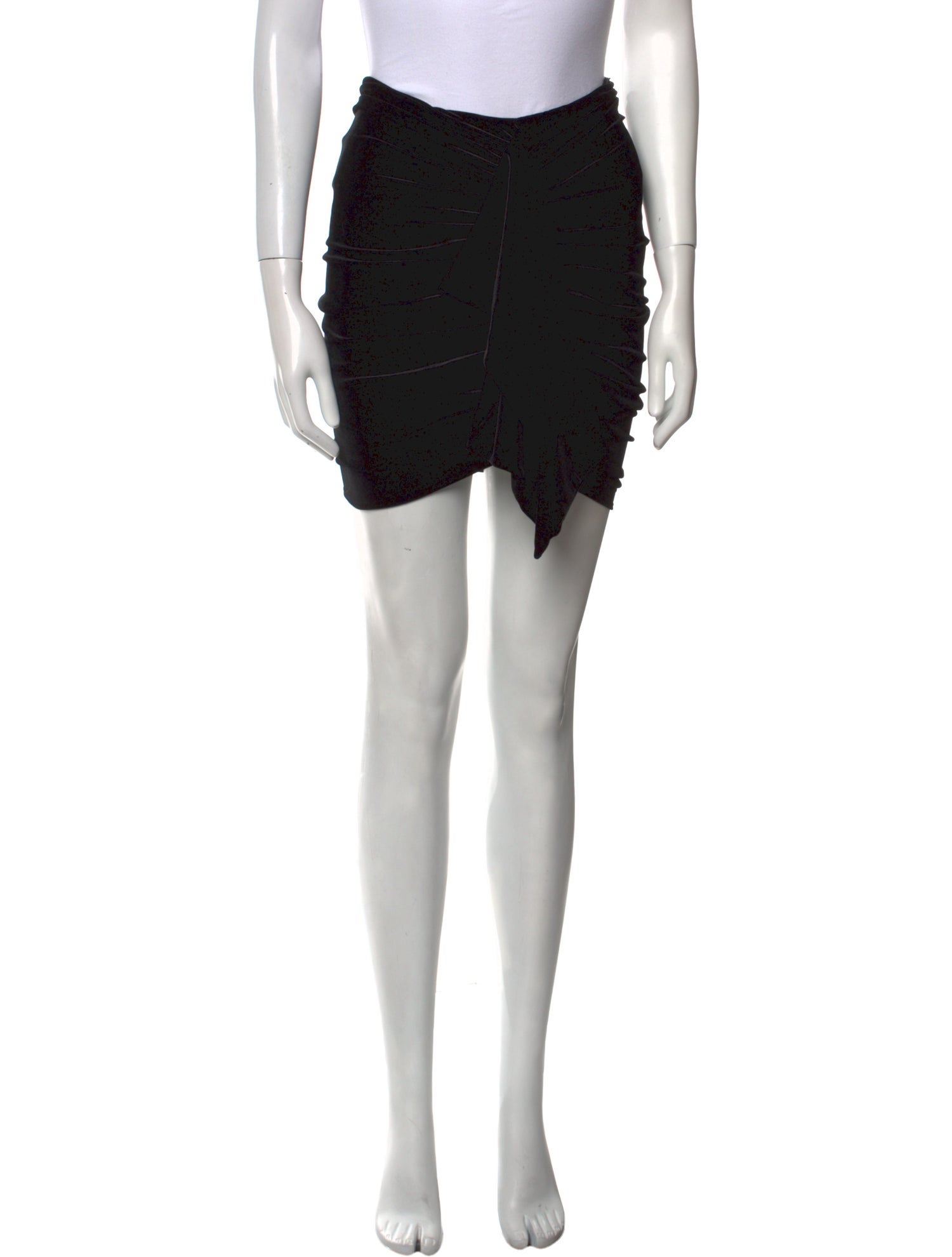 Alexandre Vauthier Velvet Mini Skirt