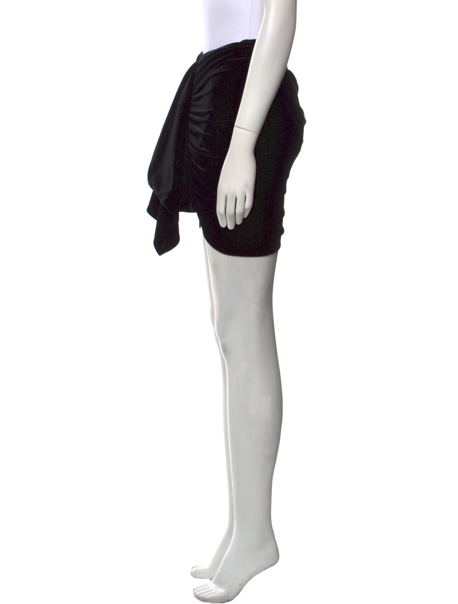 Alexandre Vauthier Velvet Mini Skirt