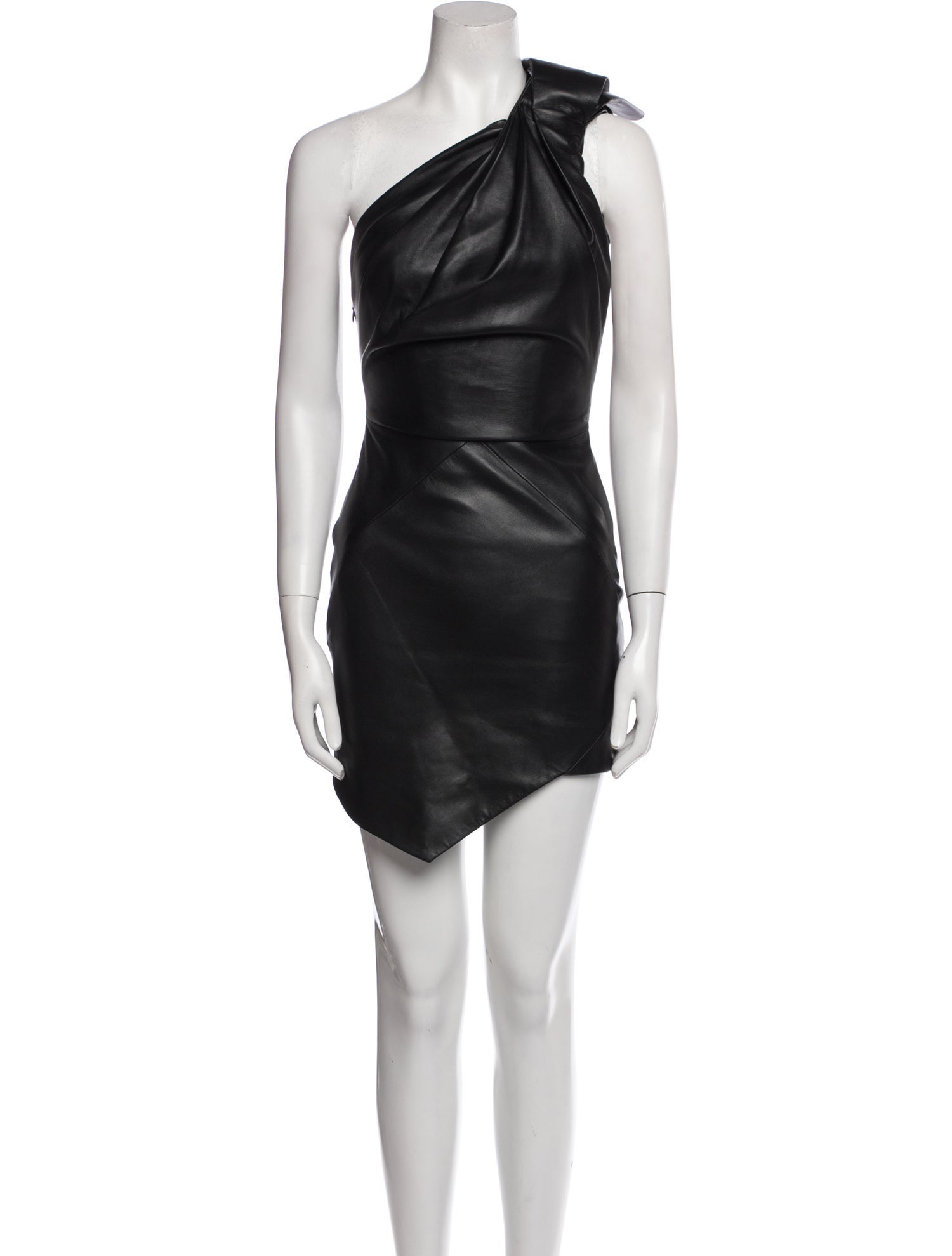 Alexandre Vauthier Lambskin Mini Dress