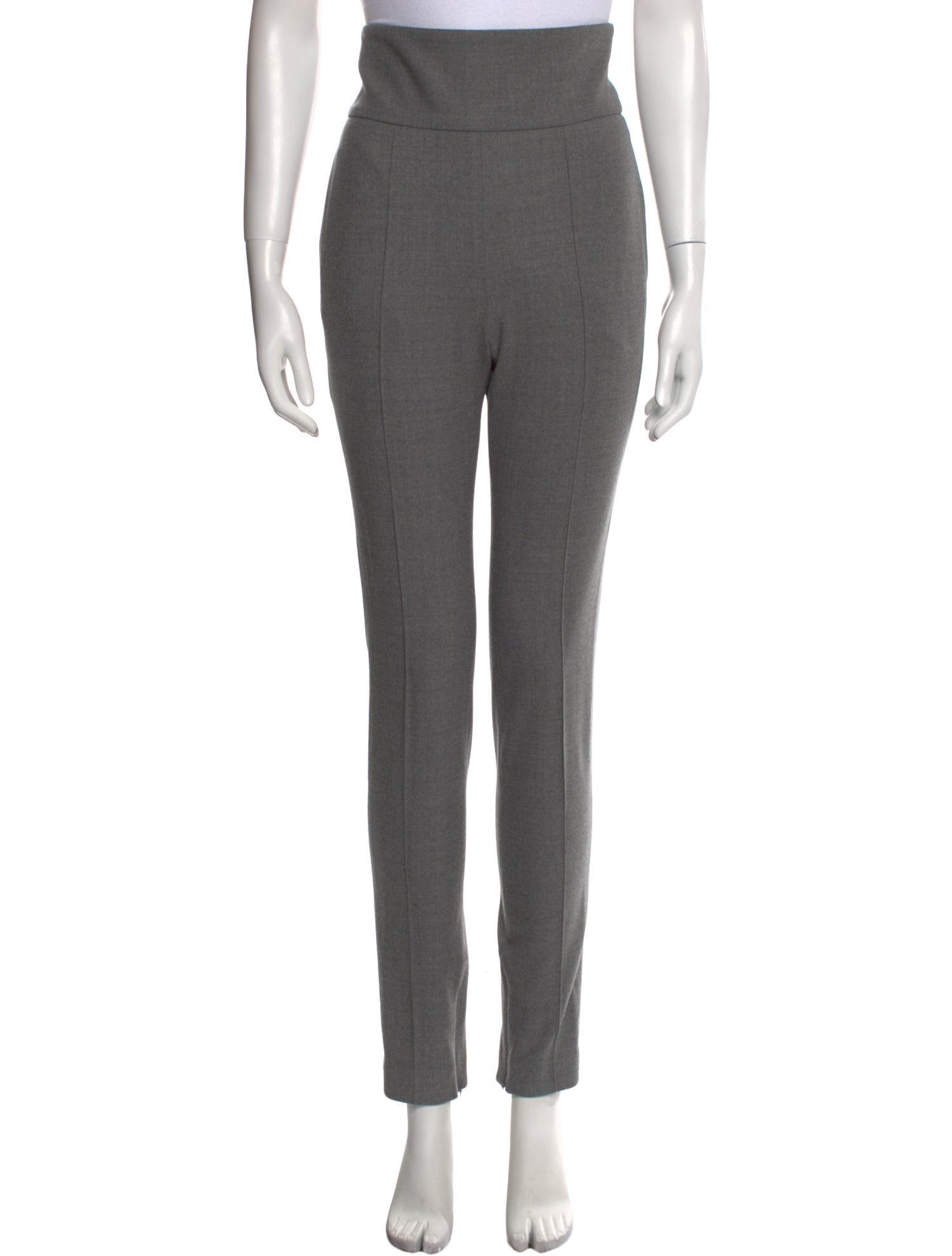 Alexandre Vauthier Wool Skinny Leg Pants