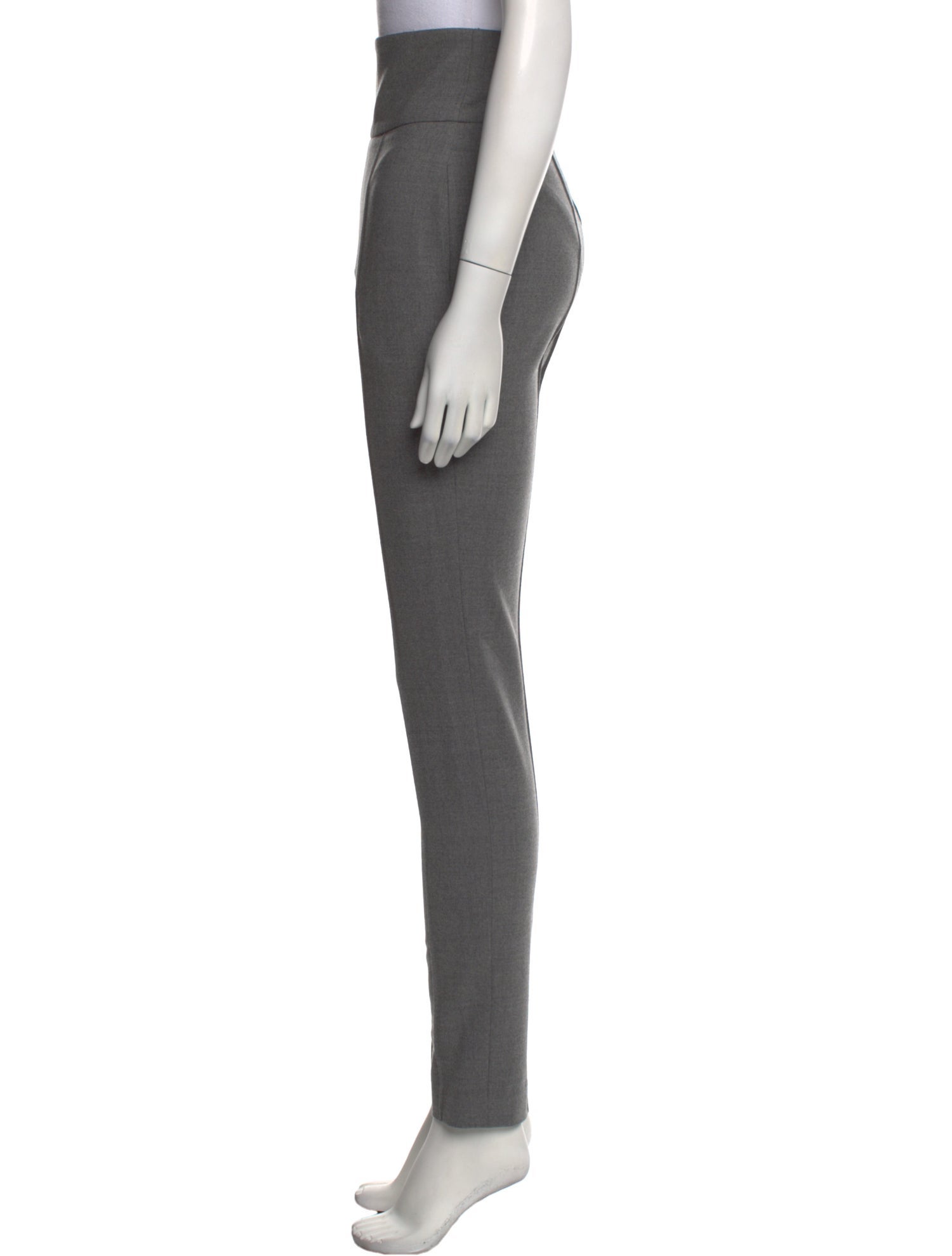Alexandre Vauthier Wool Skinny Leg Pants