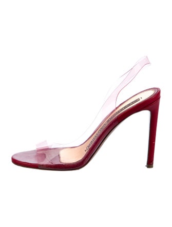 Alexandre Vauthier PVC Slides