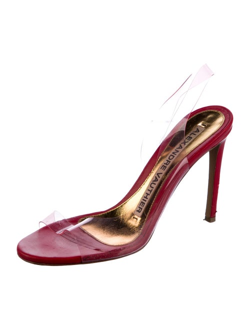 Alexandre Vauthier PVC Slides