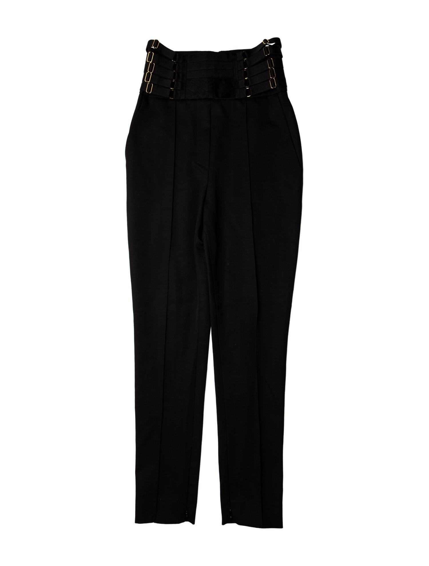 Alexandre Vauthier Wool Skinny Leg Pants