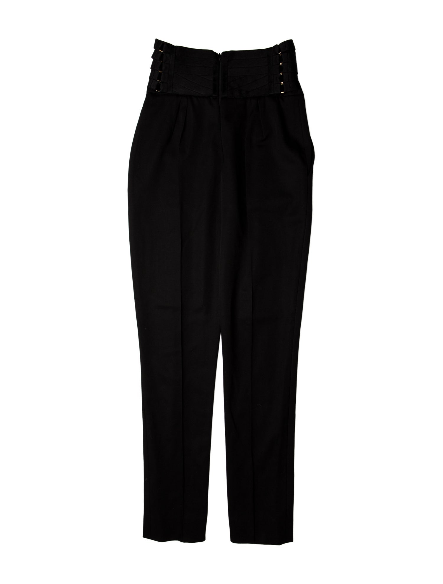 Alexandre Vauthier Wool Skinny Leg Pants