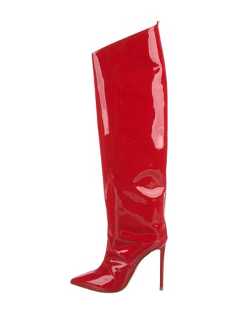 Alexandre Vauthier Patent Leather Boots