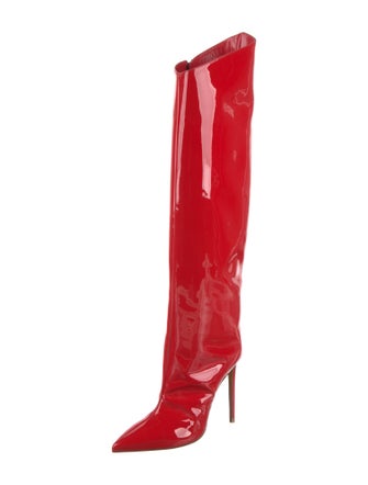 Alexandre Vauthier Patent Leather Boots