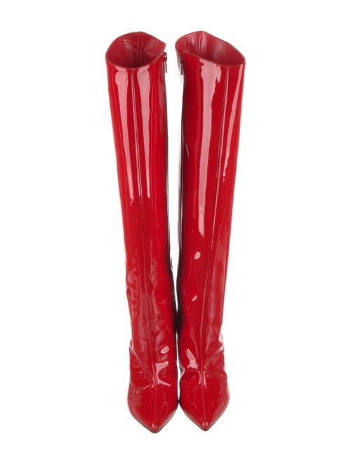 Alexandre Vauthier Patent Leather Boots